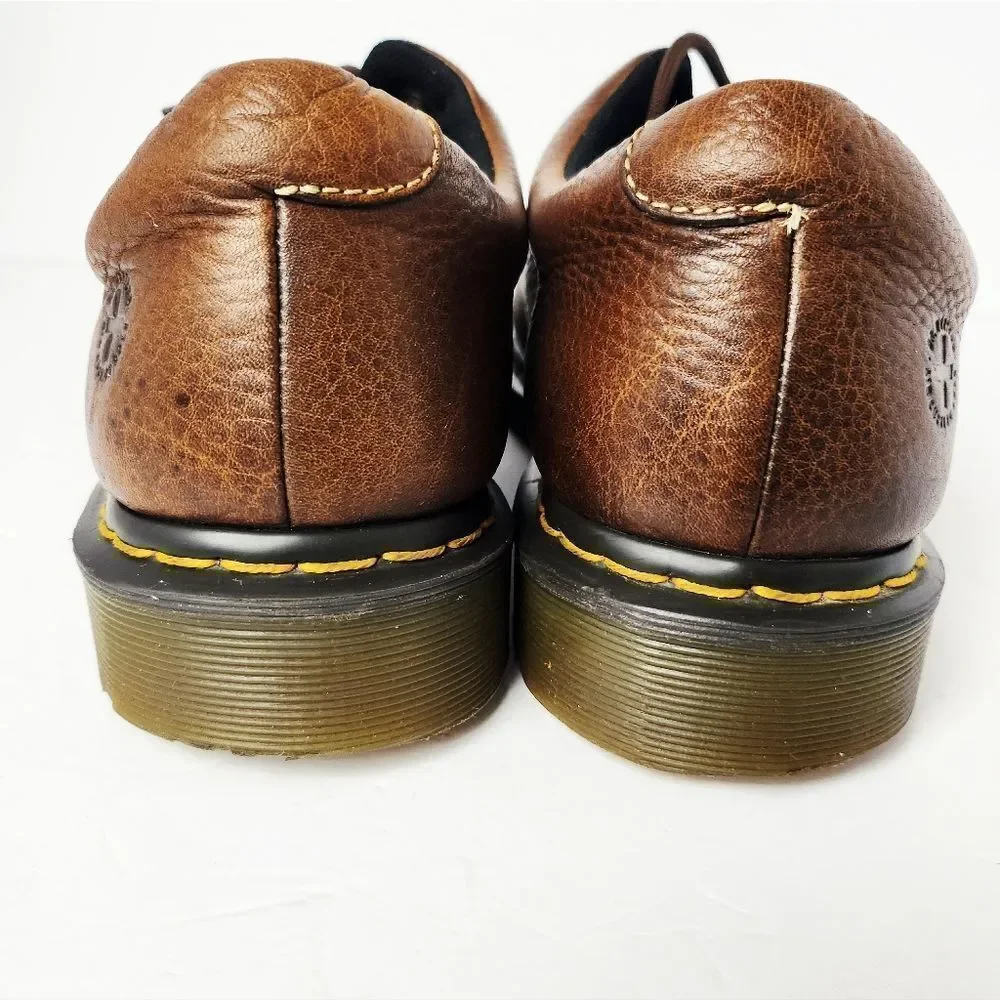 Dr. Martens Boston Oxford Mens Brown Shoes AW004 Size US 13